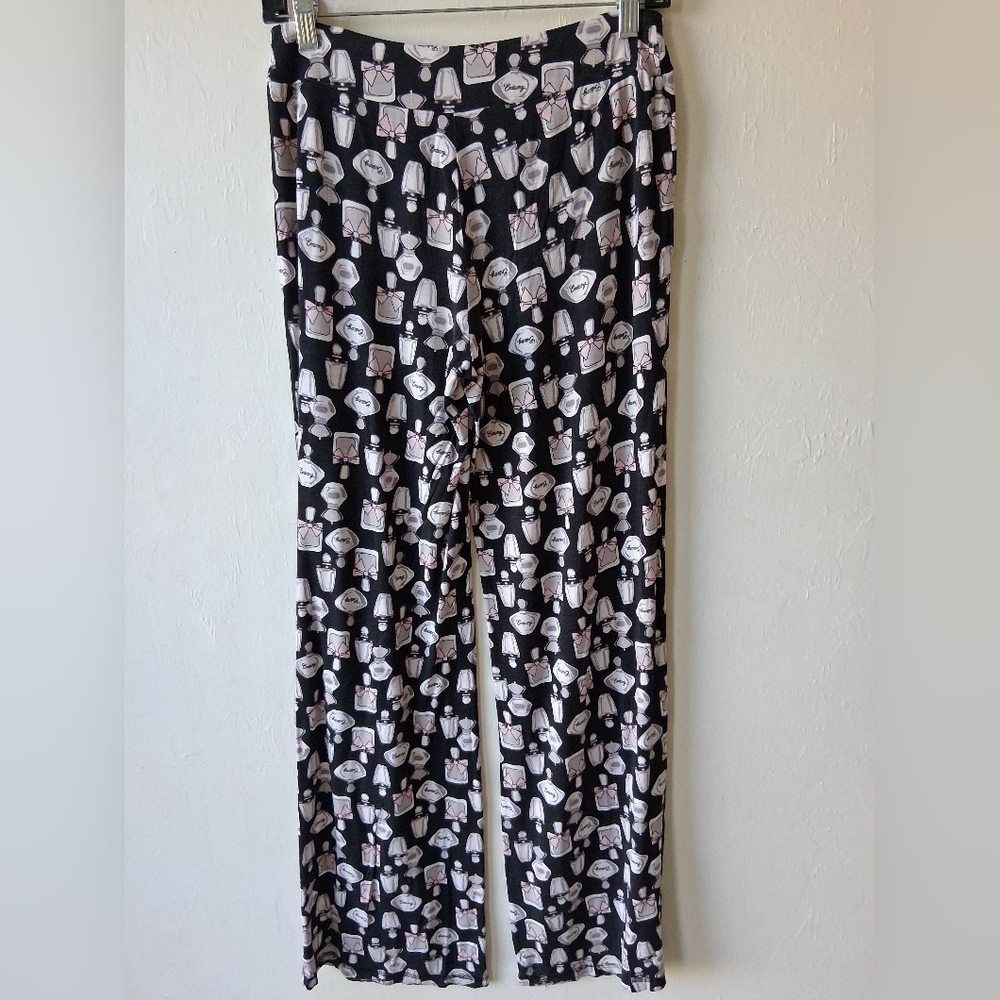 Soma PJ Pants Sz XSmall Perfume Bottle Print
